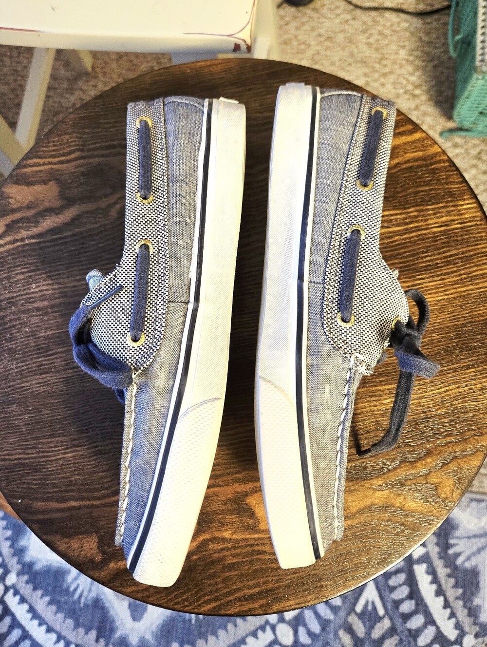 Sperry Top Sider Canvas Boat Shoes - Picture 6 of 10